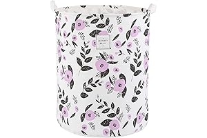 Floral Laundry Hamper: A Burst of Spring for Your Laundry Needs