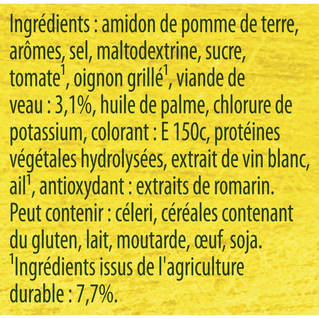 Knorr - Fond de Veau - Aide Culinaire - Optimal pour vos plats - 90g