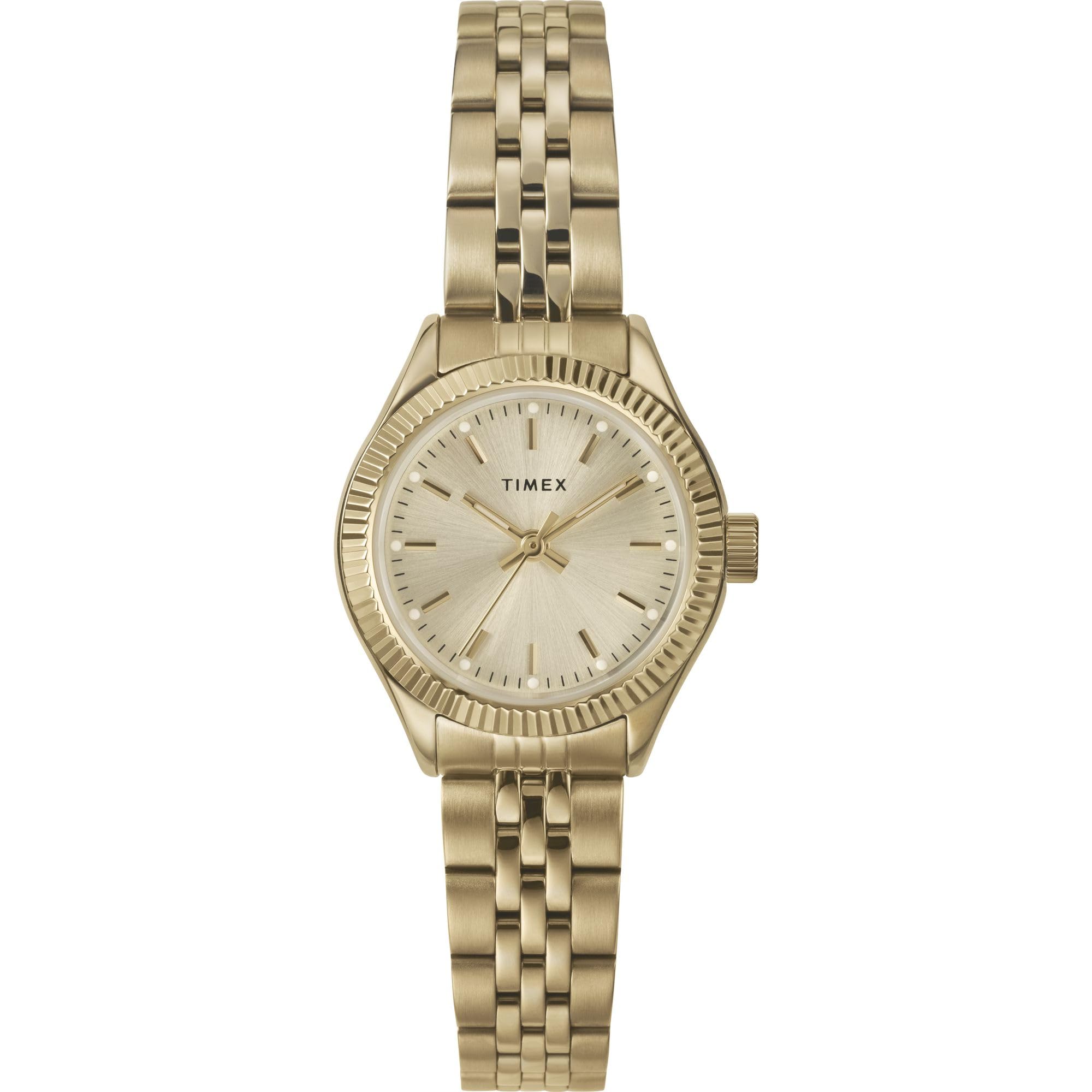 timex Trend Gold-Tone Round Dial Analog Women's Watch - TW2W91000UJ-picture-43