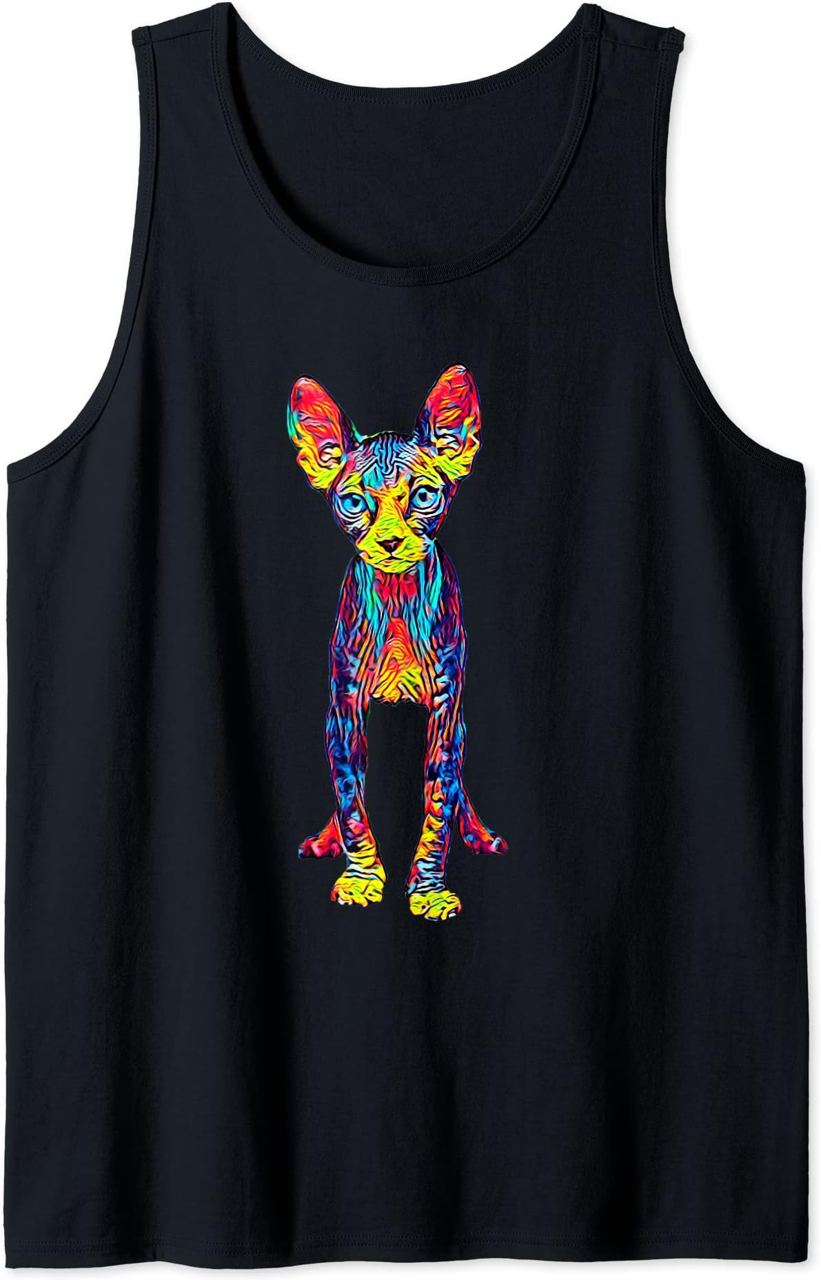 Cat Sphynx Tank Top