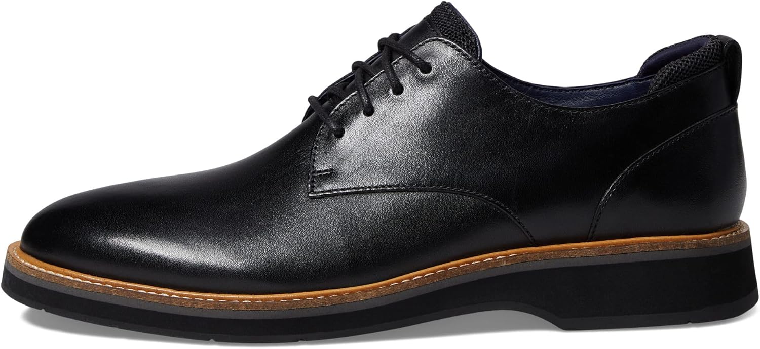 Cole Haan Men's Osborn Grand 360 Plain Toe Oxford, Black, 10.5