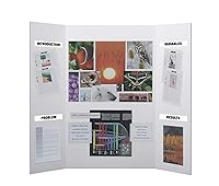 Vista 21 de Flipside Products Tableros de proyectos de 36 x 48 pulgadas para presentaciones, ferias de ciencias, proyectos escolares, exhibiciones de eventos