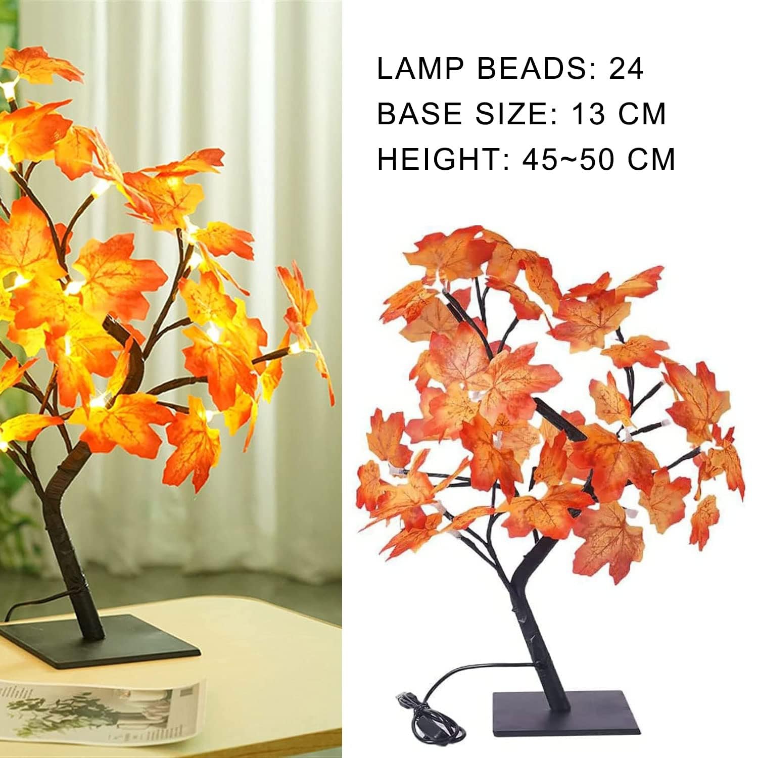 Behogan Led-boomverlichting met vlinder