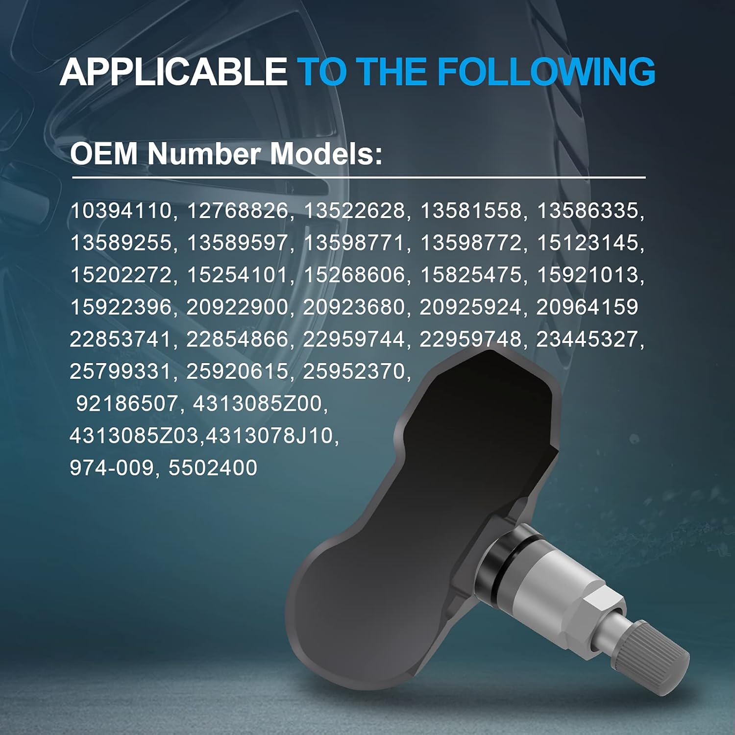 Rеvіеw Dіѕсоunt FINDAUTO Replacement for Tire Sensor 315MHz GM Original Equipment Tire Pressure Monitoring System TPMS for Buick for Cadillac for Chevrolet for GMC for Hummer Replaces 13598772 974-009 4Pack Suреr Dеаl Prоduсt FINDAUTO Replacement for Tire Sensor 315MHz GM Original Equipment Tire Pressure Monitoring System TPMS for Buick for Cadillac for Chevrolet for GMC for Hummer Replaces 13598772 974-009 4Pack