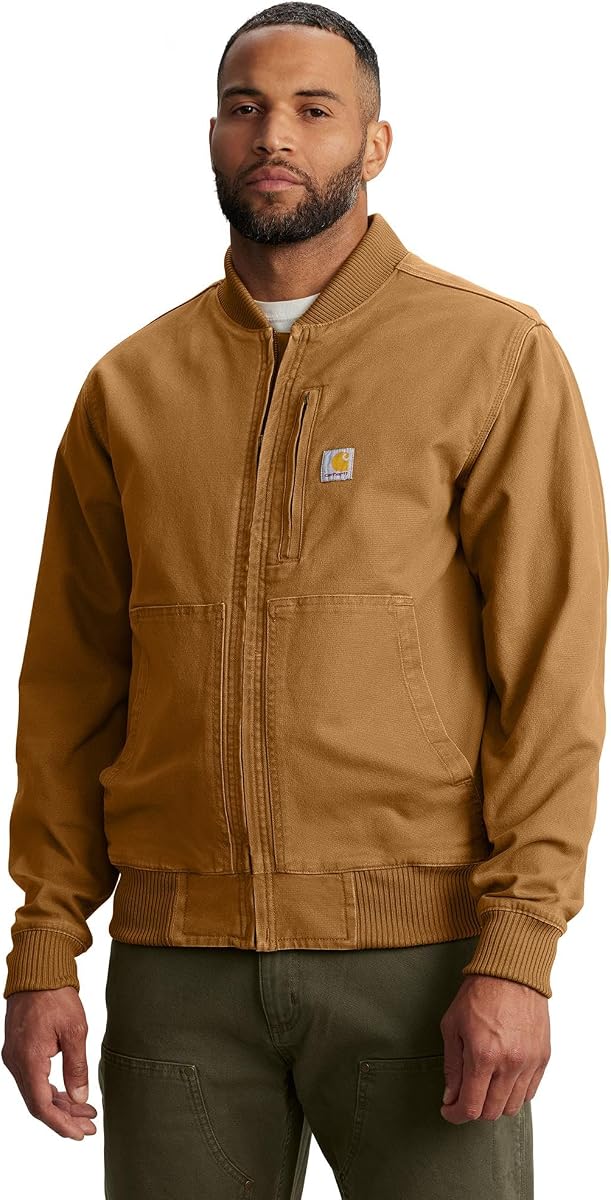 Chaqueta bomber de ajuste relajado Rugged Flex Duck para hombre