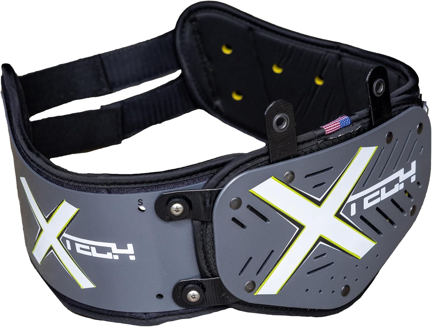 XTECH Universal ST/SK Strap Football Rib Protector Guards - Fits Most Shoulder Pad Brands - Core Protectors for Safety and Performance - Adult Mens & High School - Protection Gear & Accessories
