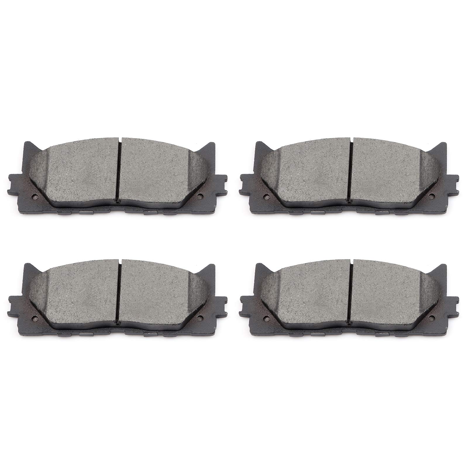 cciyu D1222 Ceramic Front Brake Pad Set Fit For 2013-2018 For Lexus ES300h,2007-2018 For Lexus ES350,2008-2018 For Toyota Avalon,2007-2017 For Toyota For Camry