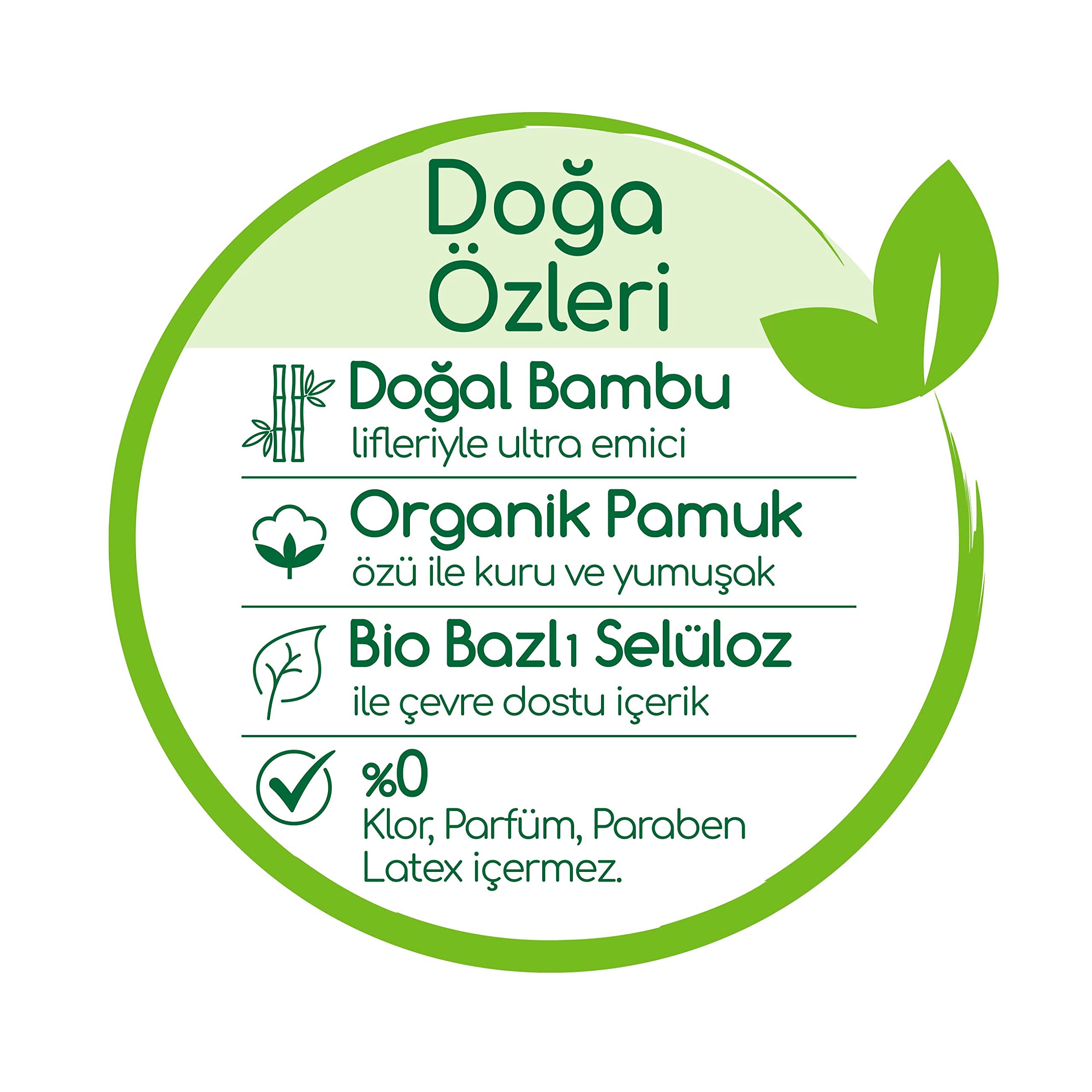 Bebem Natural Bebek Bezi 4 Beden Maxi 30 Adet