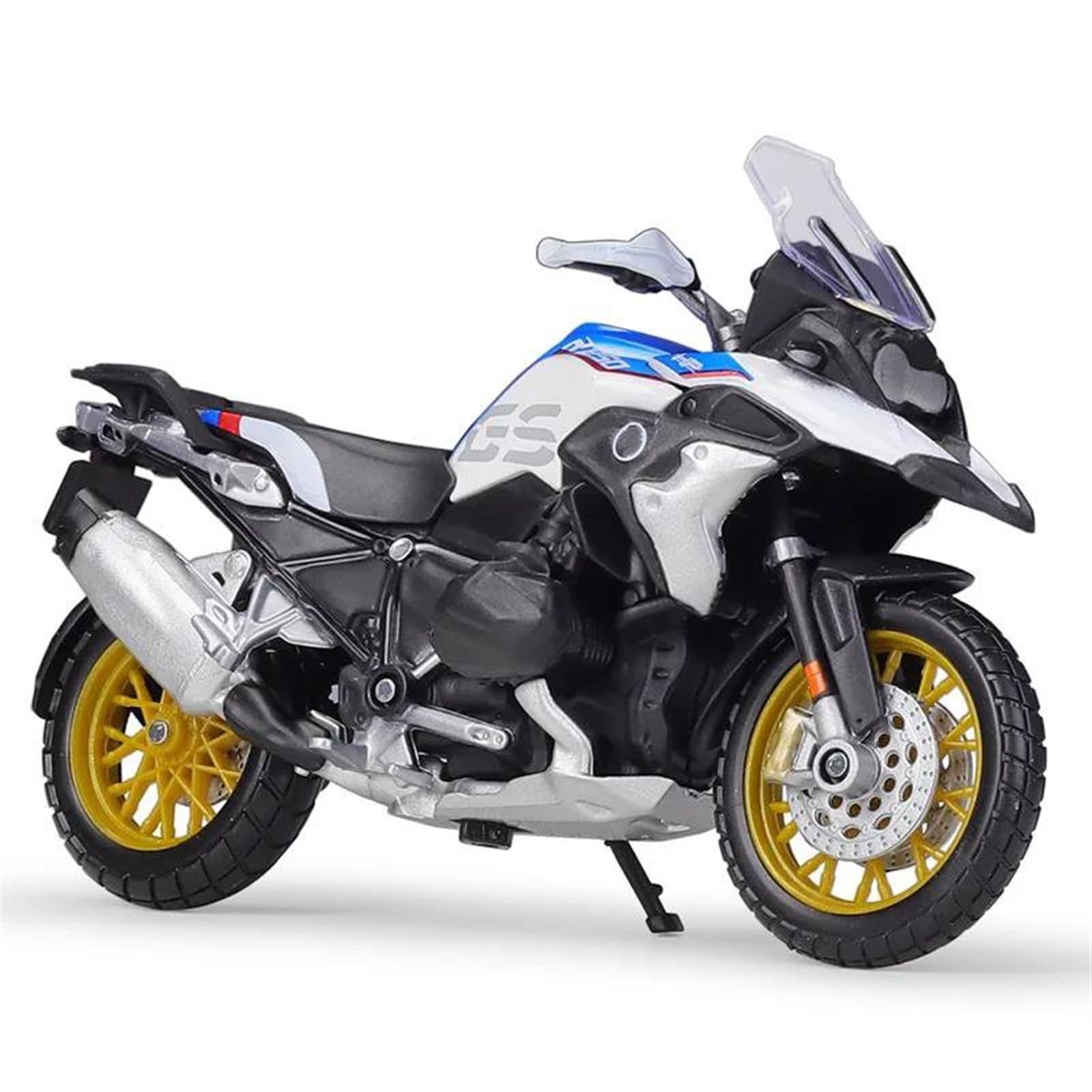 SEYXF Motorbike Toy 1:18 for BMW R1250GS Motorcycle Simulation Alloy Model with A Toy Base