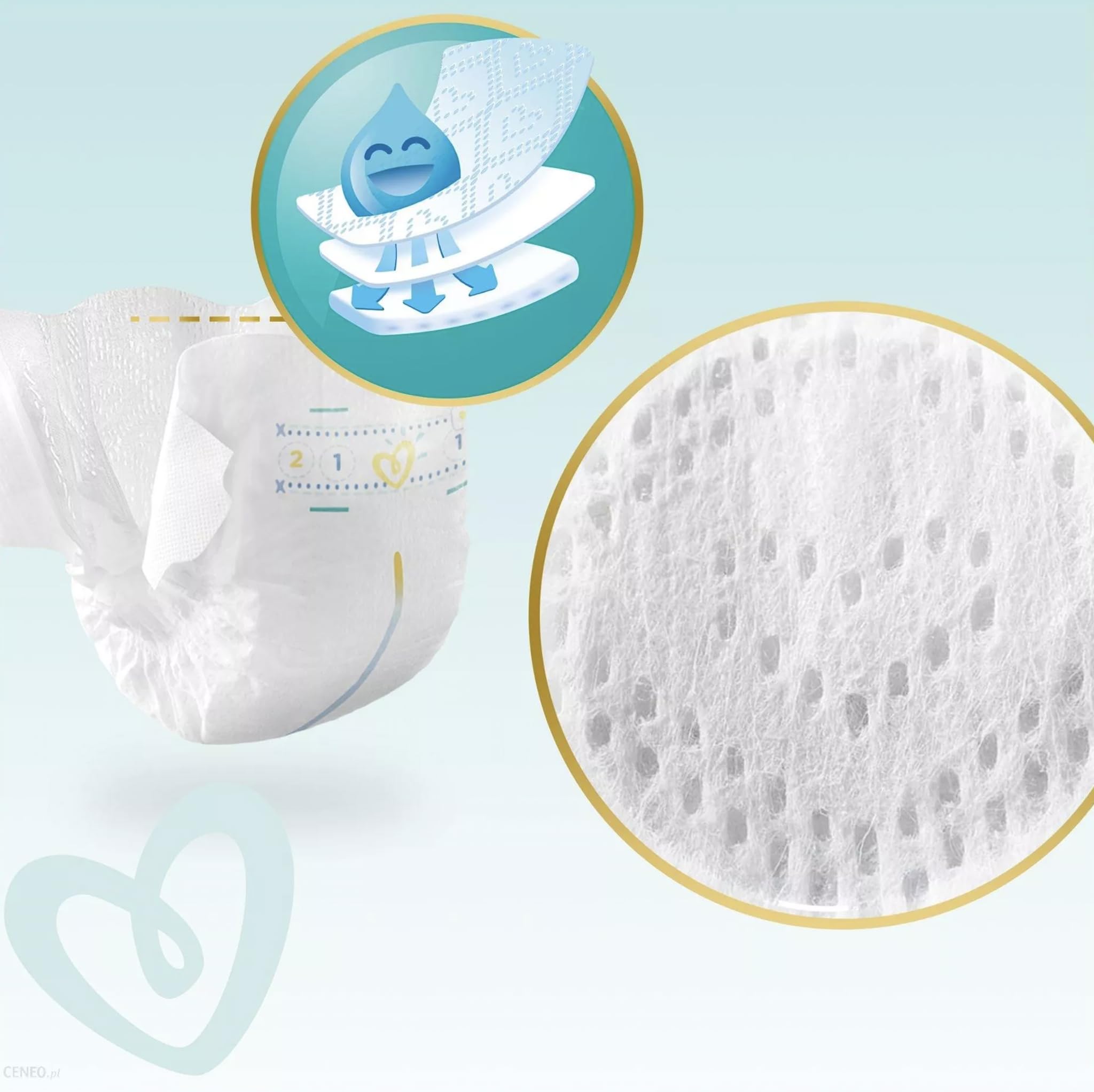 Pampers - Premium Care - Talla 1 - Mensual Box - 156 pañales