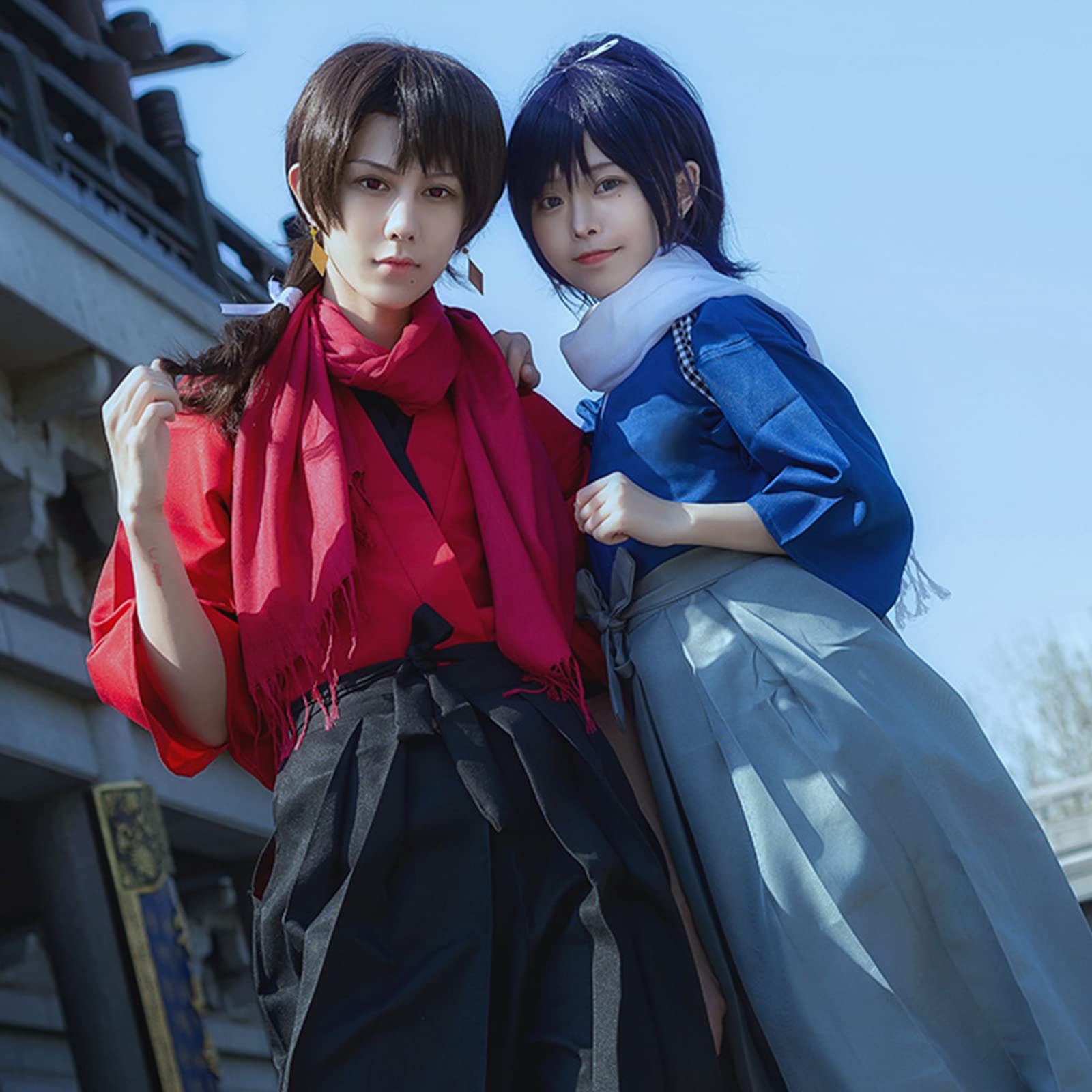 Amazon | 加州清光 コスプレ 和服 大和守安定 着物 トップス、袴 