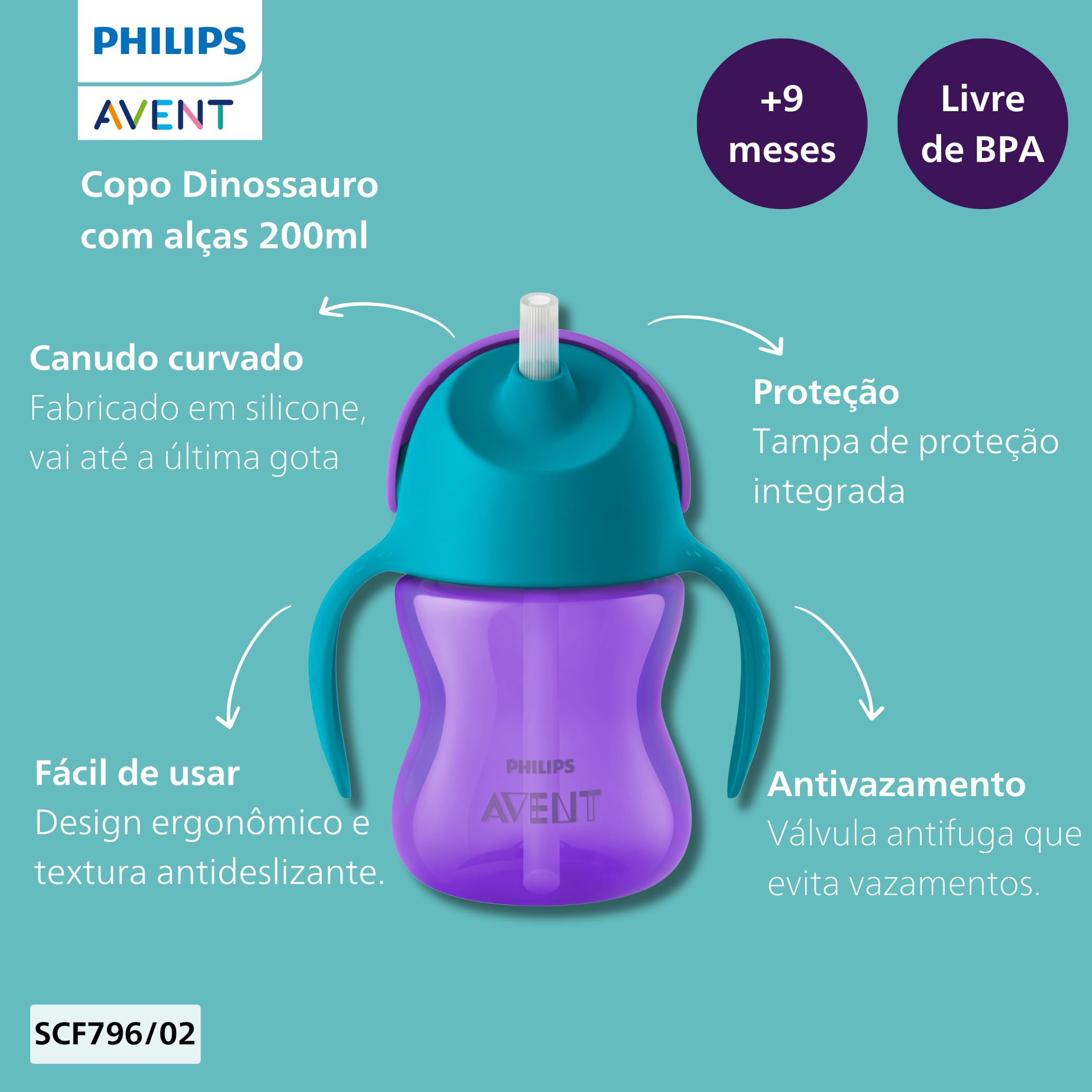 Philips Avent SCF796/02 Tasse Paille