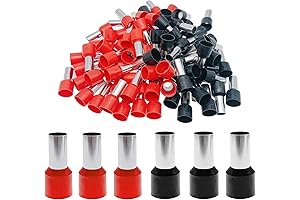 0 Gauge Insulated Wire Ferrules Connectors