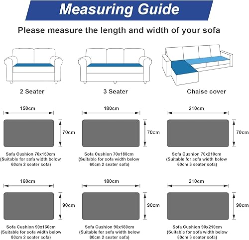 Miniatura 2 de LiveGo Fundas mullidas para sofá, para mascotas, protector de sofá para perros, funda protectora elegante de algodón, tapete para mascotas (gris