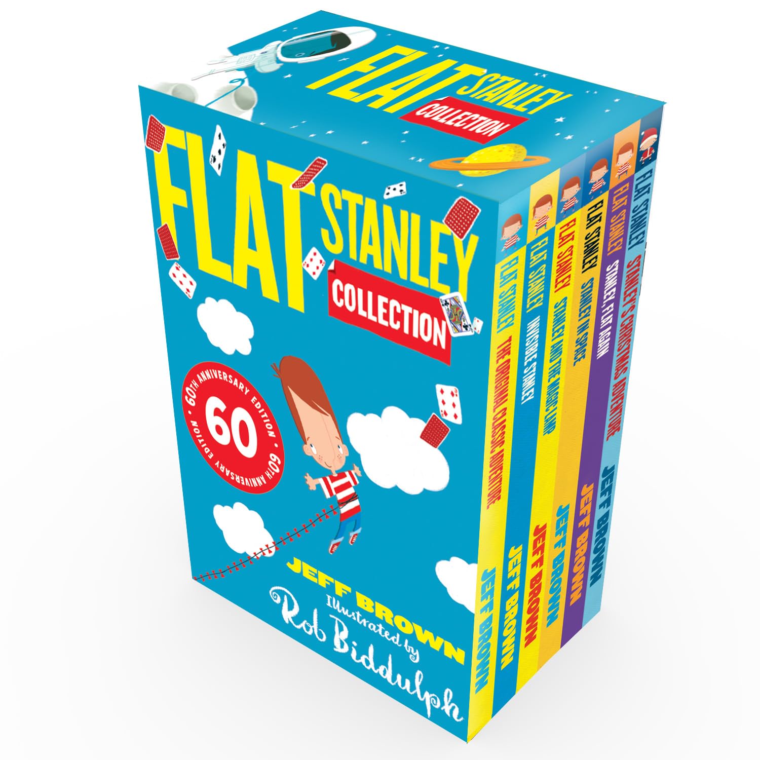 Flat Stanley 60th Anniv 6 Book Boxset