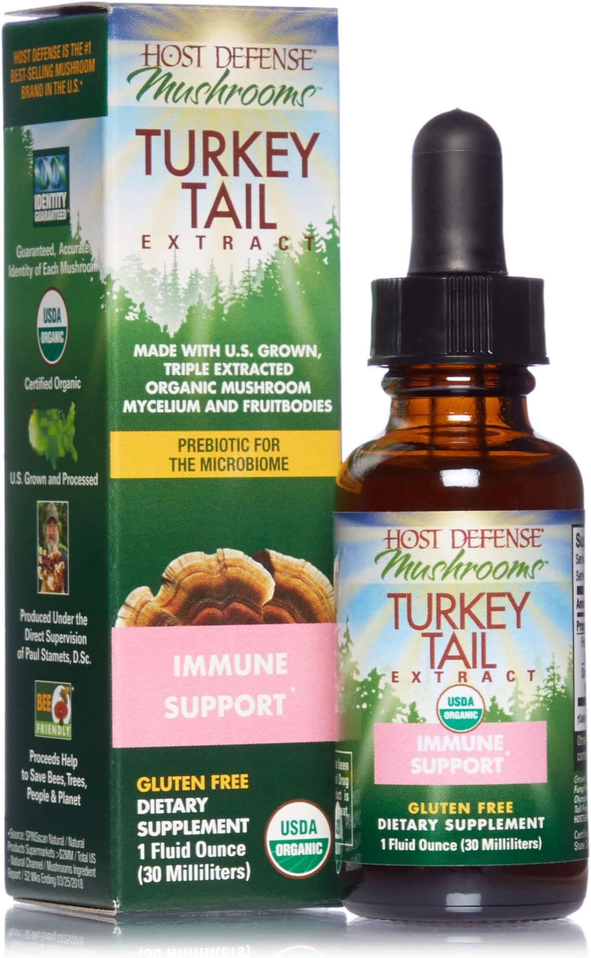 Host DefenseTurkey Tail Extract, 1 Oz