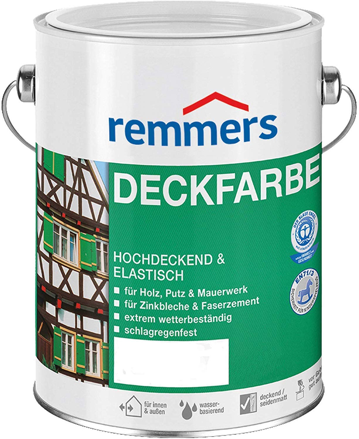 Buy RemmersFinishing Paint leaf green, 5 litres, waterbased finishing