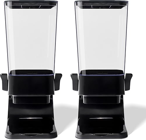 Dispensador de cereales para encimera, organización de cocina de 5 L, almacenamiento de contenedores de cereales, dispensador de dulces de