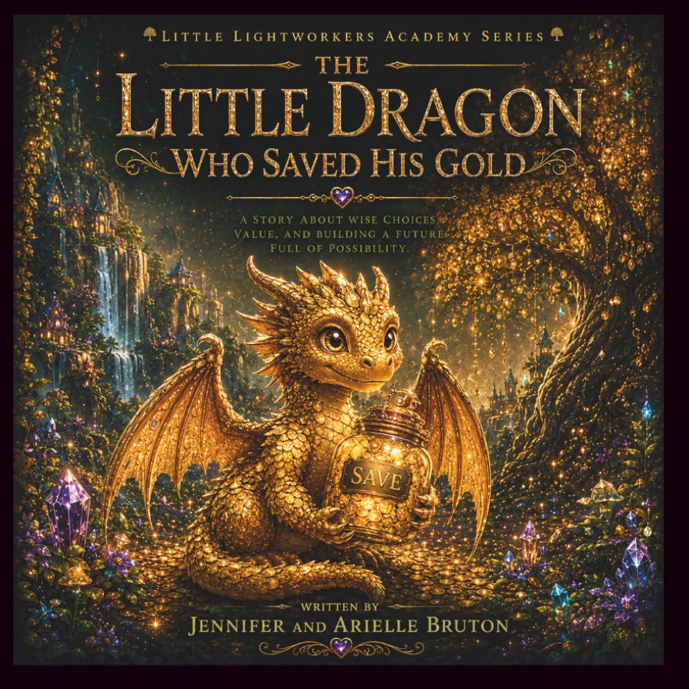 The Little Dragon Who Saved His Gold: A Story About Wise Choices, Value, And Building A Future Full Of Possibility (Little Lightworkers Academy Series)