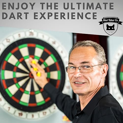 Miniatura 6 de Juego de dardos de punta de acero  12 dardos de barra 3 de cada color dardos divertidos perfectos para 4 jugadores lanzando punta de metal en diana