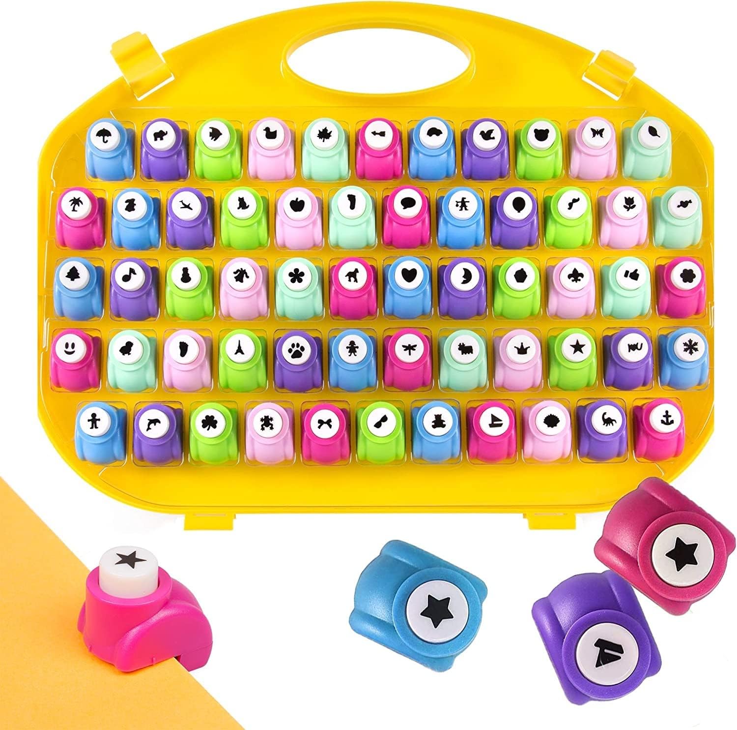 KRAFTMASTERS Paper Punch Scrapbooking Punches Handmade Hole Puncher Hand Press Shapes Craft Printing Shaper Puncher Random Shape Valentine's Day Gifts (3)-picture-5