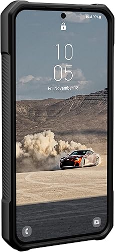 Miniatura 4 de URBAN ARMOR GEAR UAG - Funda protectora diseñada para Samsung Galaxy S23 de 61 pulgadas color rojo carmesí monarca resistente a los golpes