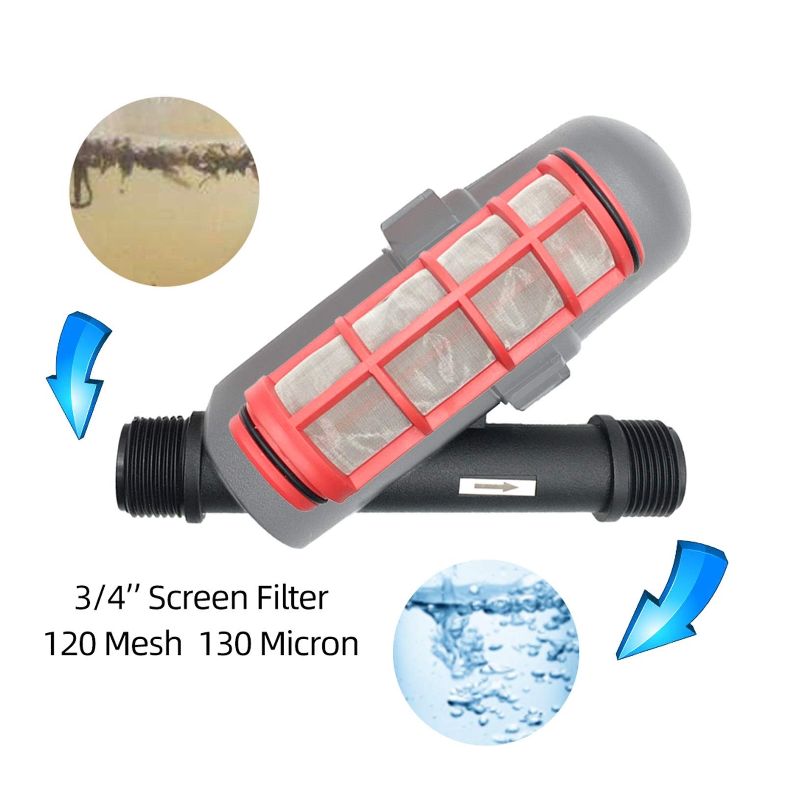 Spruzzatore per irrigazione da giardino Professional Kit Micro irrigazione goccia a goccia Sistema di innaffiatura del giardino del sistema 40M fai da te Timer Filtro riduttore di pressione Gocciolato