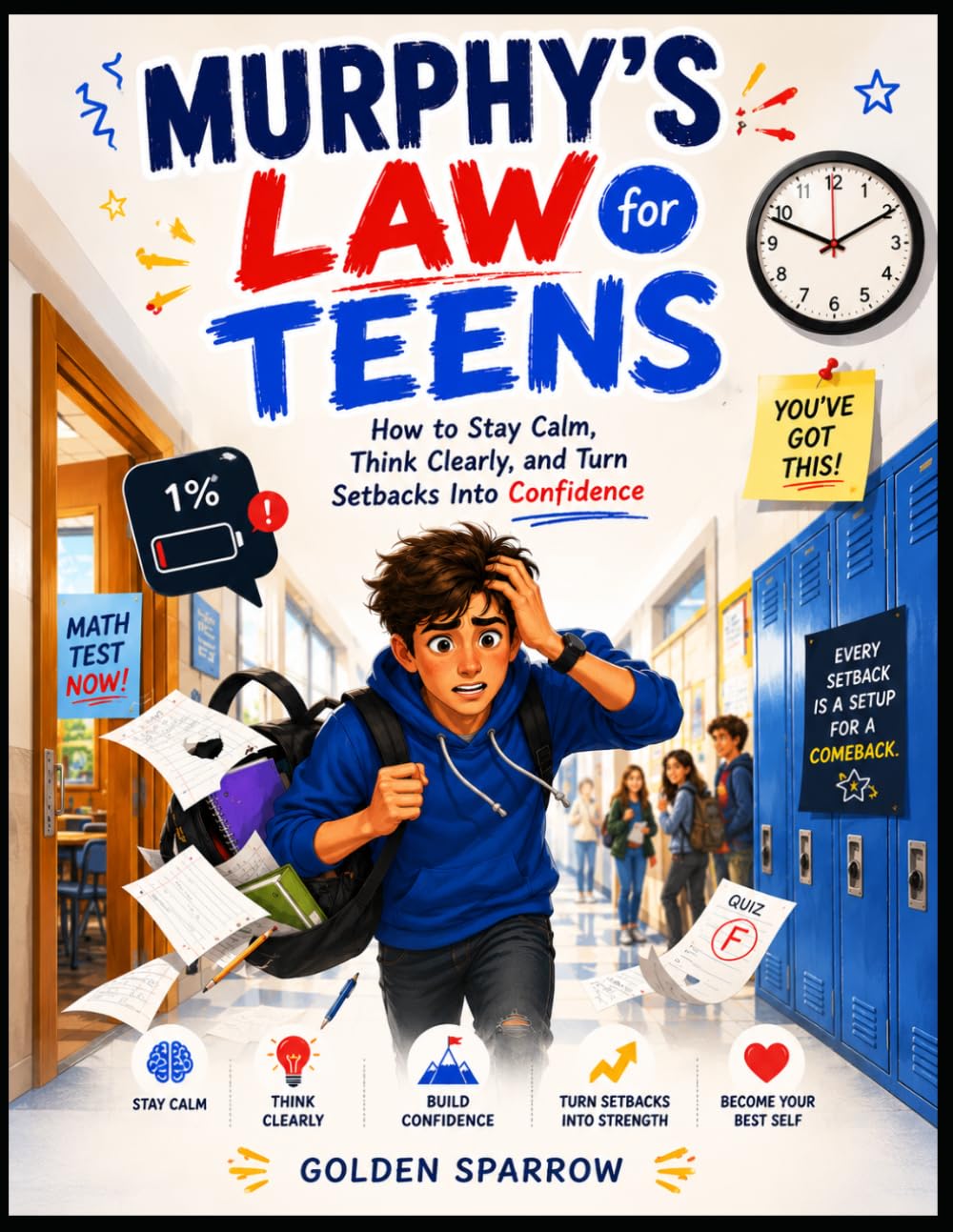 Murphy's Law for Teens: How to Stay Calm, Think Clearly, and Turn Setbacks Into Confidence