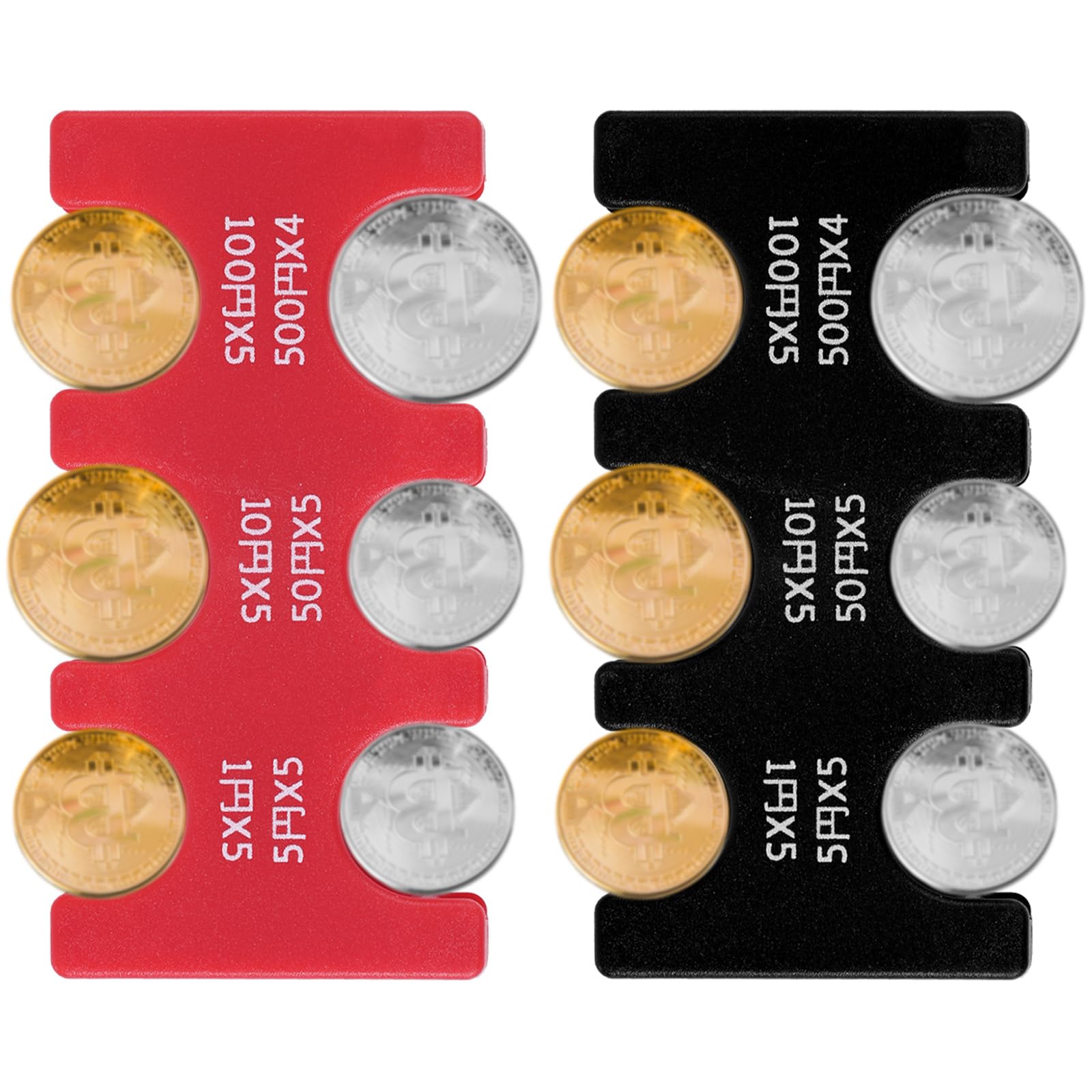 2pcs Japanese Yen Coin Change Holders and Organizer