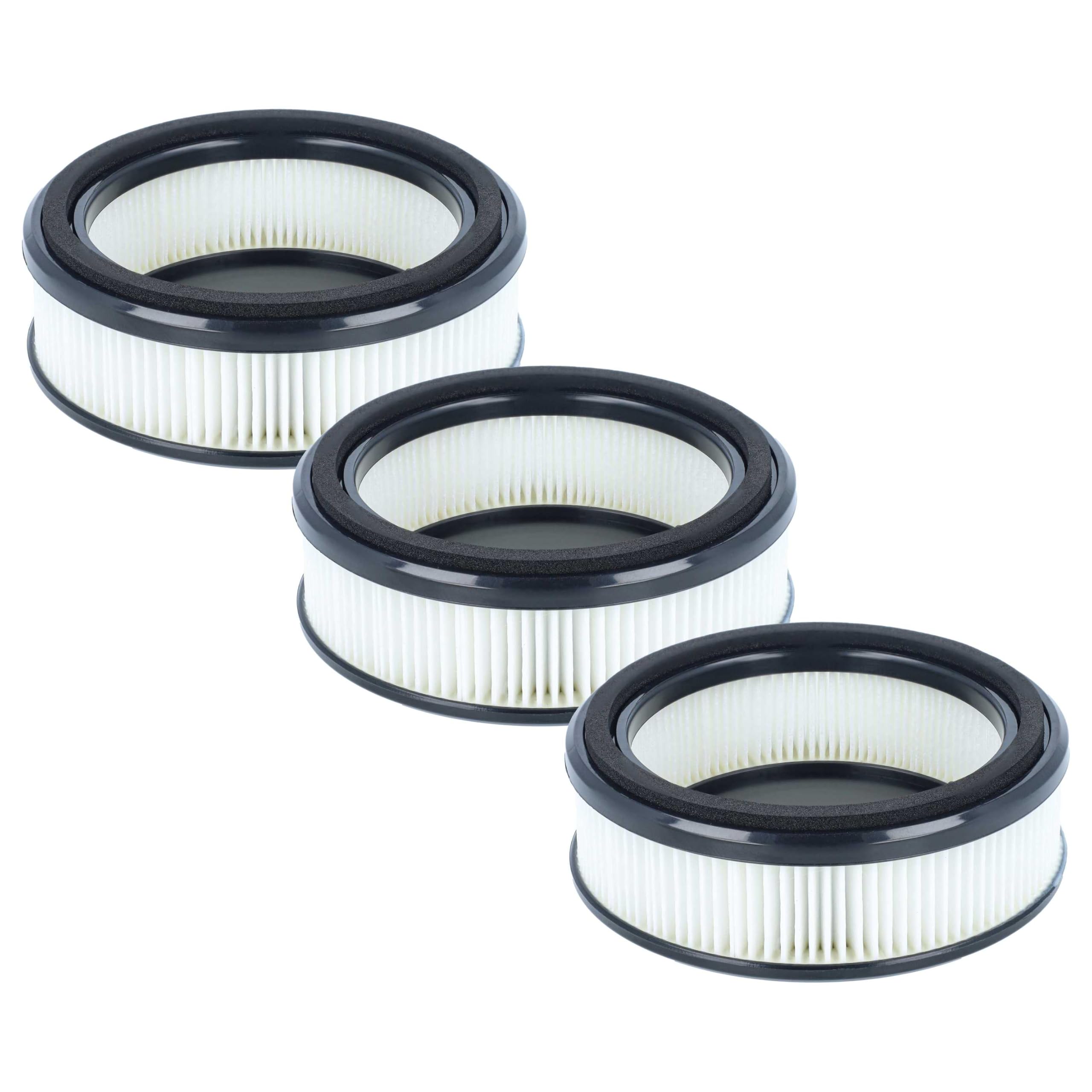 vhbw 3x Filtro reemplaza Nilfisk 128389457