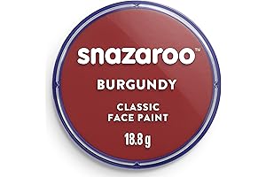 Snazaroo Classic Maroon Face Paint: Vibrant, Safe, and Perfect for Creative Expression