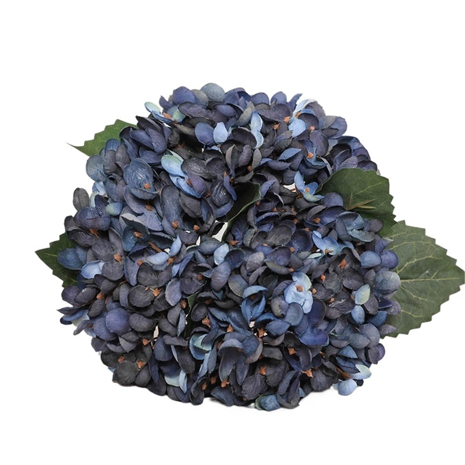 FonHNDG Artificial Flower Branches 3Pcs Hydrangea Autumn Fall Party Fake Flowers Wedding Decoration Mariage Flores Artificiales Vase Decor(Color4)