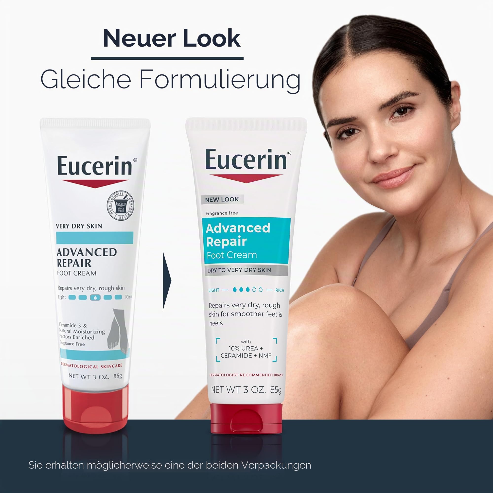 Eucerin Dry Skin Therapy Foot Creme Plus Intensive Repair 88 ml