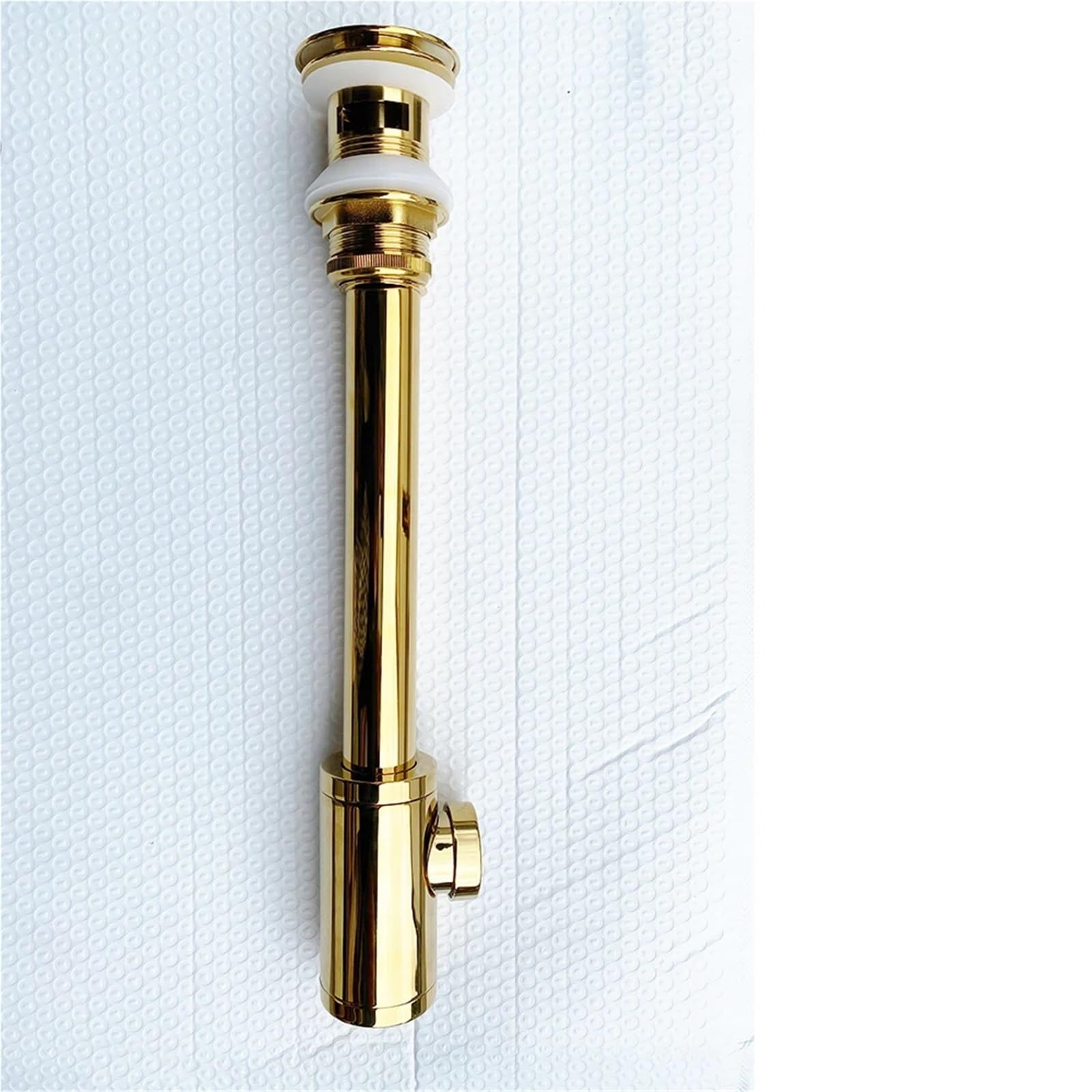 Sifone Lavabo Bagno Prolunga for tubo di scarico da 300 cm, sifone for bottiglia d'oro, for lavandino del bagno, pop-up for lavabo, allungabile