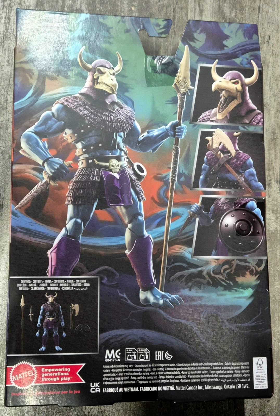Masters of The Universe Movie Masterverse - Figuras de acción exclusivas (Skelcon)