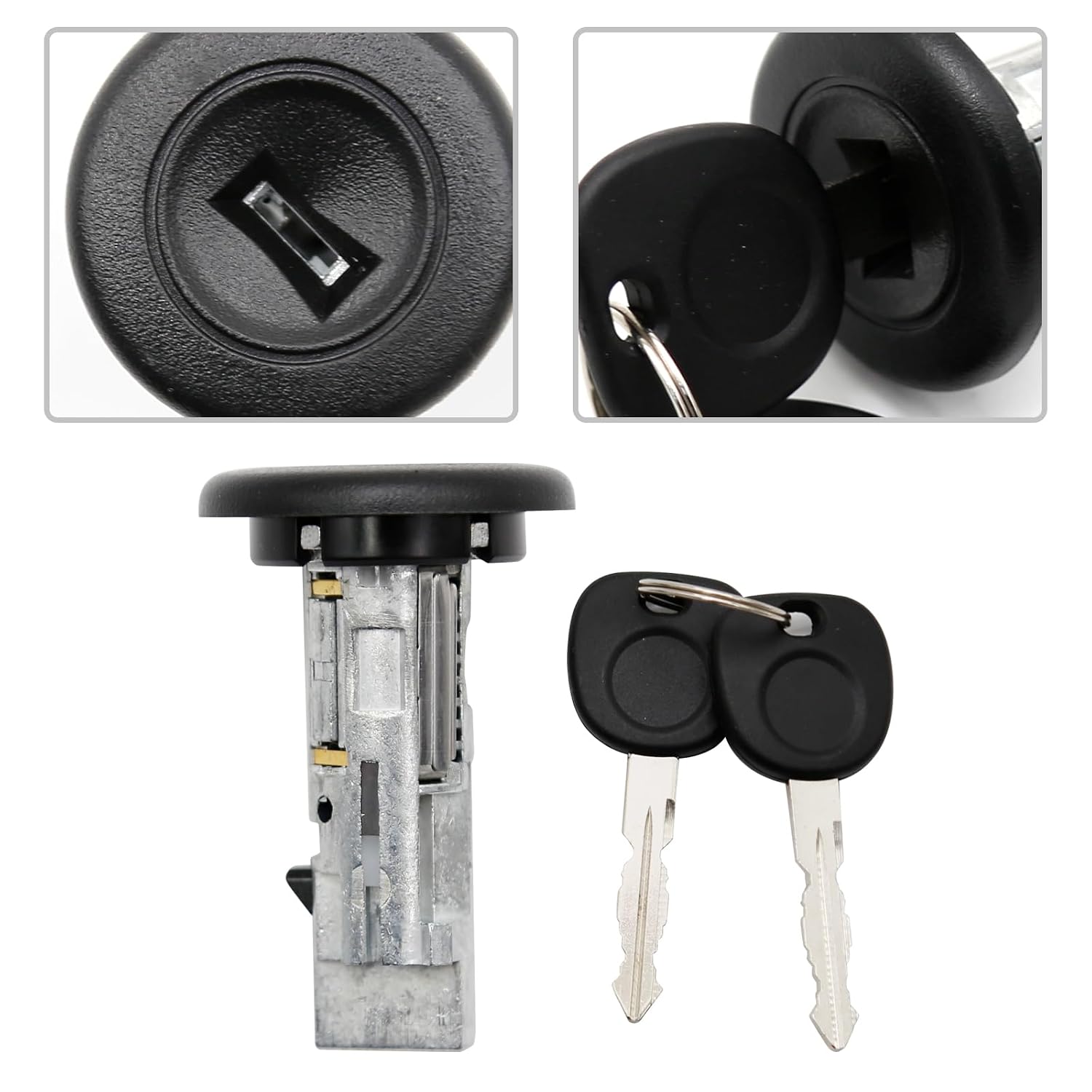 EATAKWARD Ignition Lock Cylinder Switch with Keys, Replacement for 1999-2007 Chevy, Cadillac, Buick, GMC, Hummer, Pontiac and Bravada, Replace OE: US-312L, D1469G