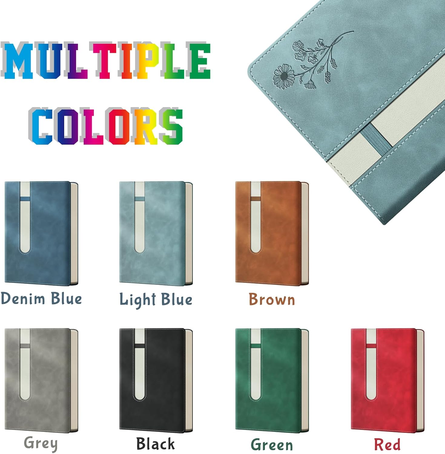 Personalized Leather Journal Custom Notebook Customized Engraved Journal Gift for Friends, Coworker,Graduation,Teacher - Image 4