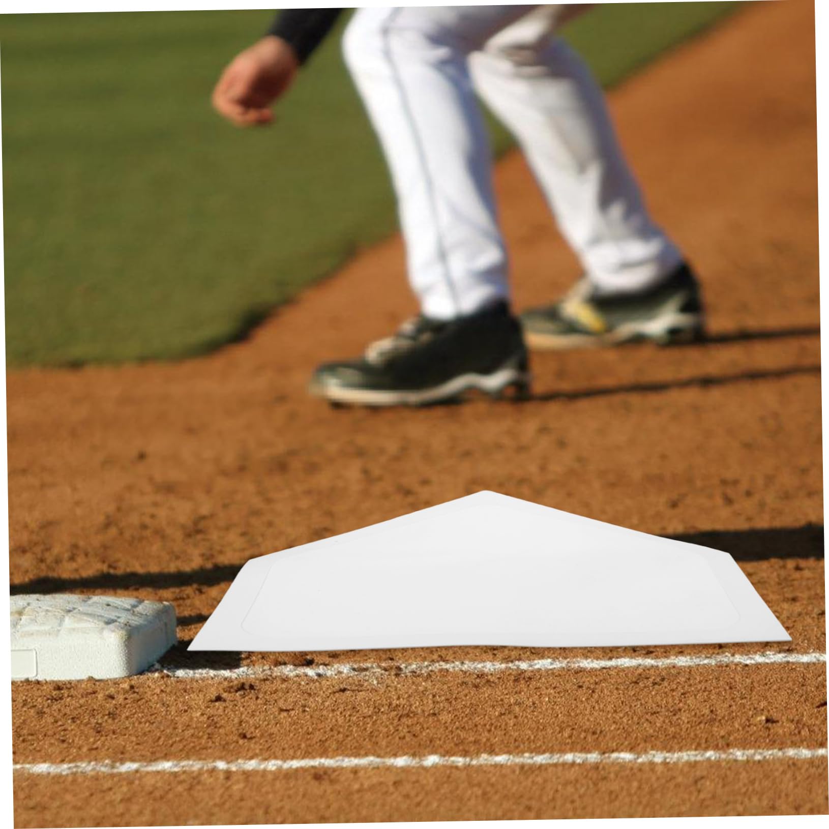BELLIFFY Baseball Training Mat Baseball Pitcher Markers Softball Plate Mat Batting Practice Equipment Compact Design