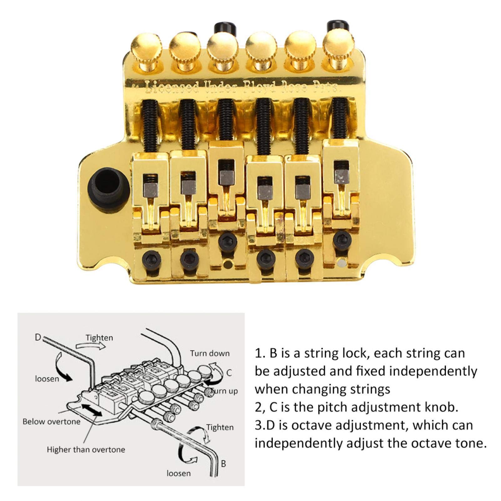 FLOYD ROSE FRTNFT C - PONTE AUTHENTIC FLOYD ROSE PER CHITARRA ELETTRICA FLOYD ROSE FRTNFT C - PONTE AUTHENTIC FLOYD ROSE PER CHITARRA ELETTRICA