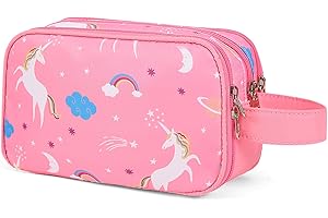 Adorable Kids Toiletry Bag: A Perfect Travel Companion for Your Little Unicorn Lover