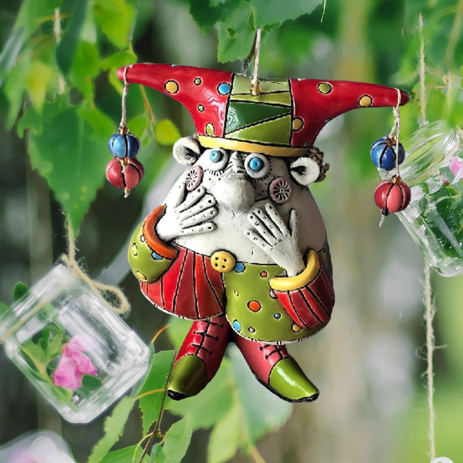 Amazon | STARTIST ピエロウィンドチャイムペンダントウィンド