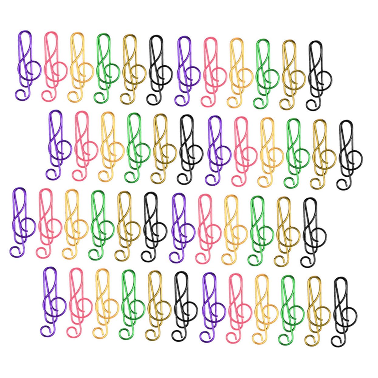 Angoily 3 Sätze Büroklammer Beachten Kreative Büroklammern Büroklammerklemme Dokumentclips Massenpapierclips Kleine Papierklammern Büroklammern-memo Büroklammern Masse Eisen 100 Stück * 3