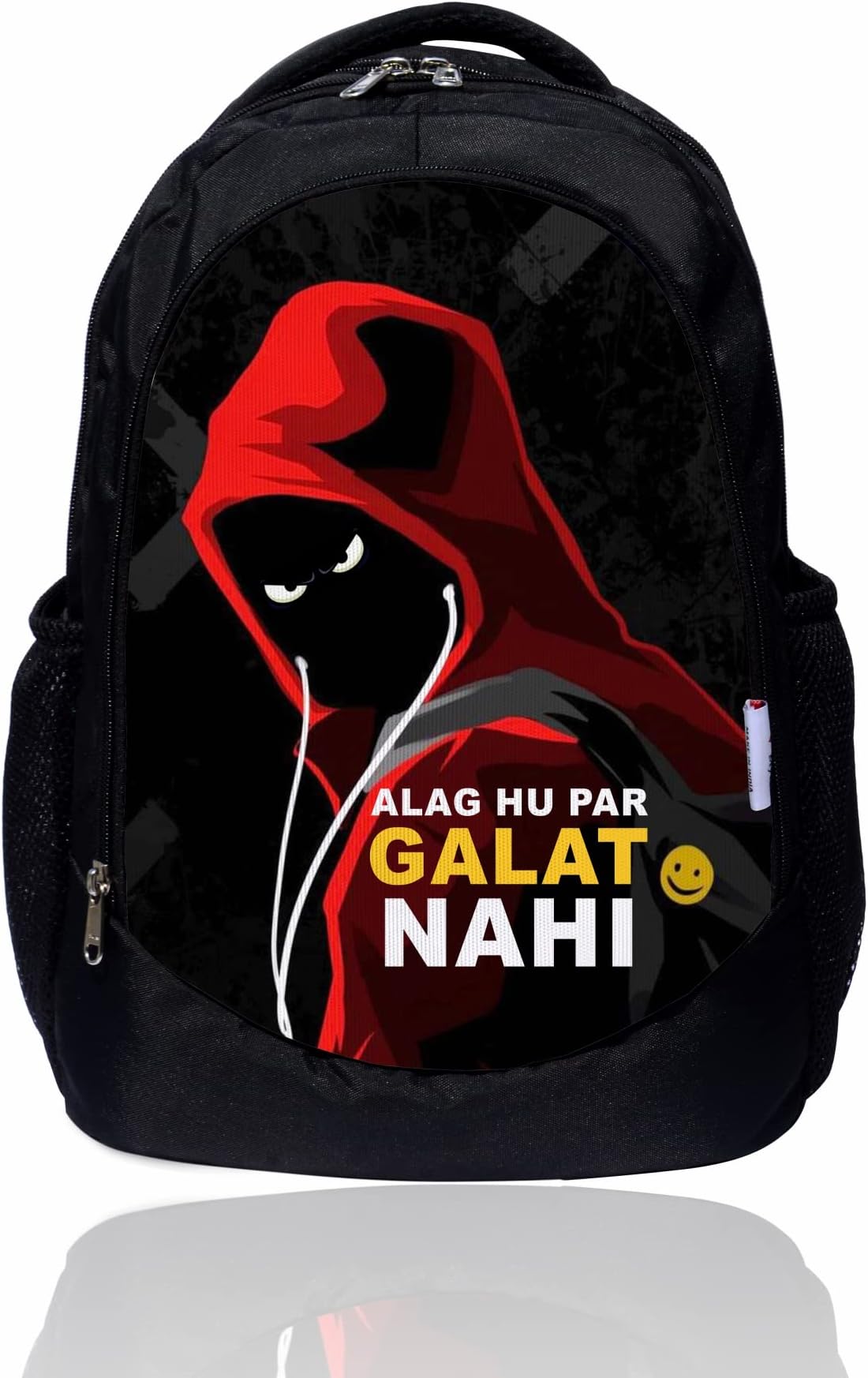 MY FAV 16 inch Anime Design Printed Backpack | Durable Polyester 30 Liter Anime Print Bag | Perfect for School, College, Office, Travel | Multiuse Laptop Backpack | Long Lasting Print, Pack of 1