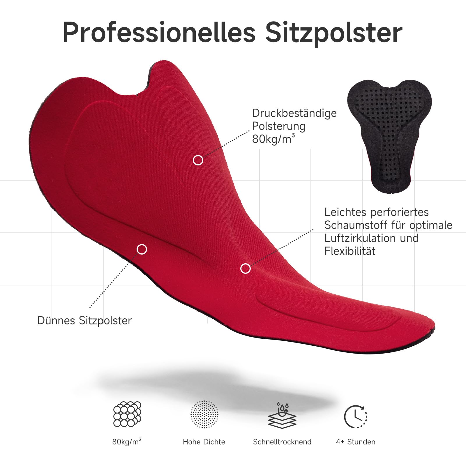Santic Herren Triathlonanzug Gepolstert Einteiler Ärmellos Pro Triathlon-Anzug Rennsport Trisuit Kurzarm Radsportanzug für Radfahren Schwimmen Laufen