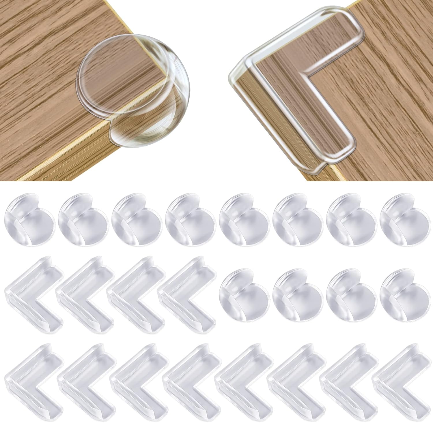 Baby Eckenschutz 14-tlg. - Selbstklebende Kantenschützer Für Möbel