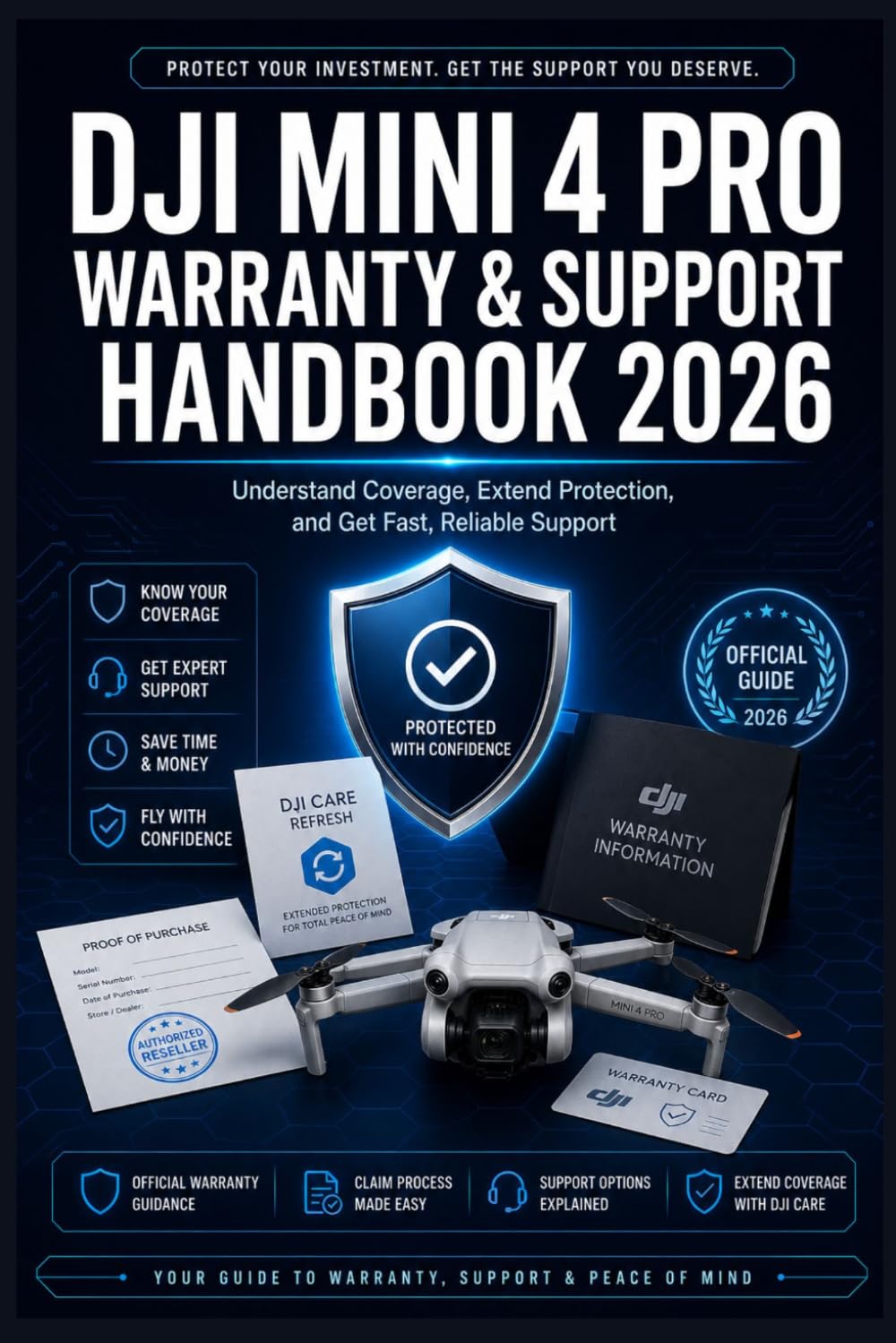 DJI Mini 4 Pro Warranty & Support Handbook 2026: Risk Management, Repair Delays & Protection Strategies (DJI Mini 4 Pro Complete Manual & Reliability Handbook Book 4)