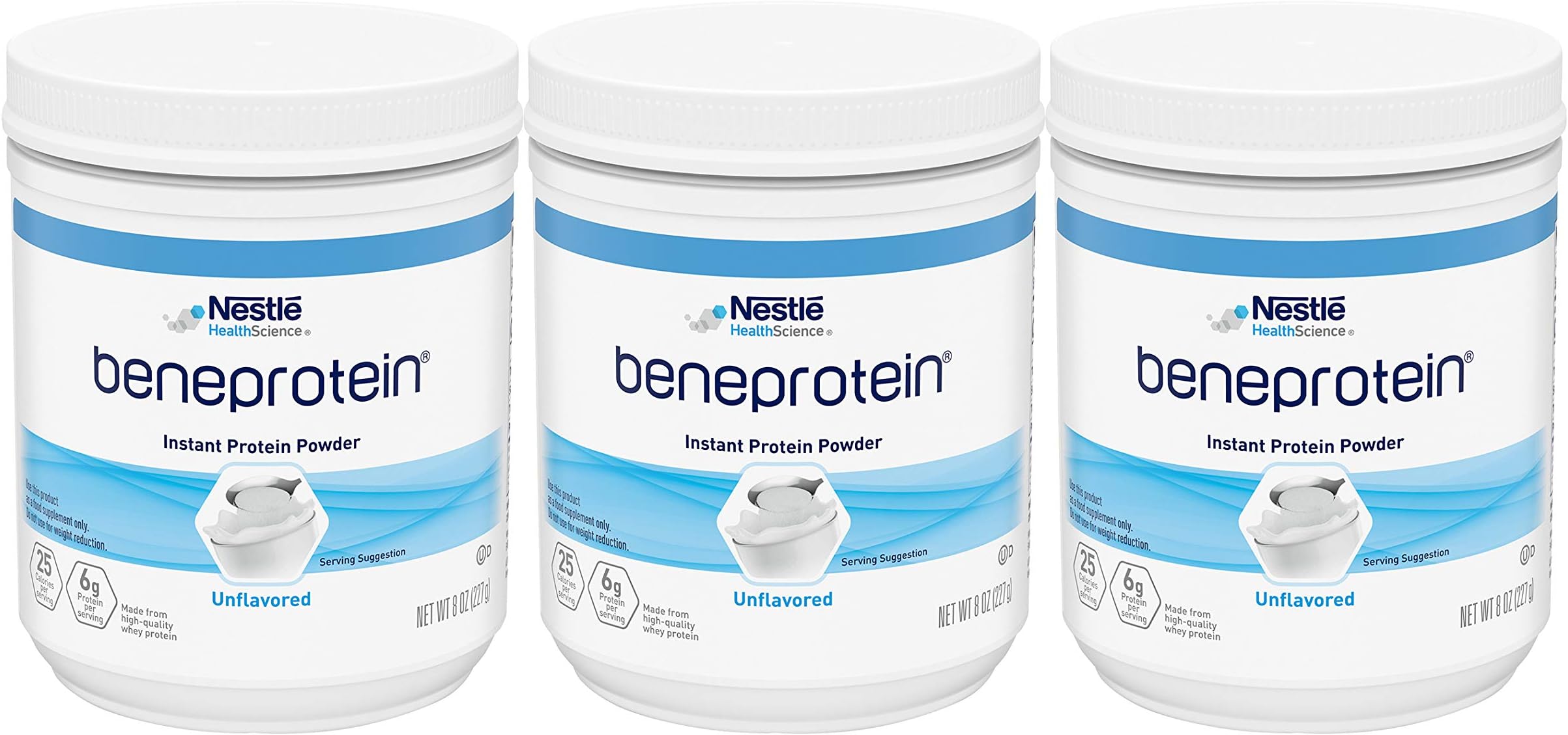 Beneprotein (8 Ounce (Pack of 3)