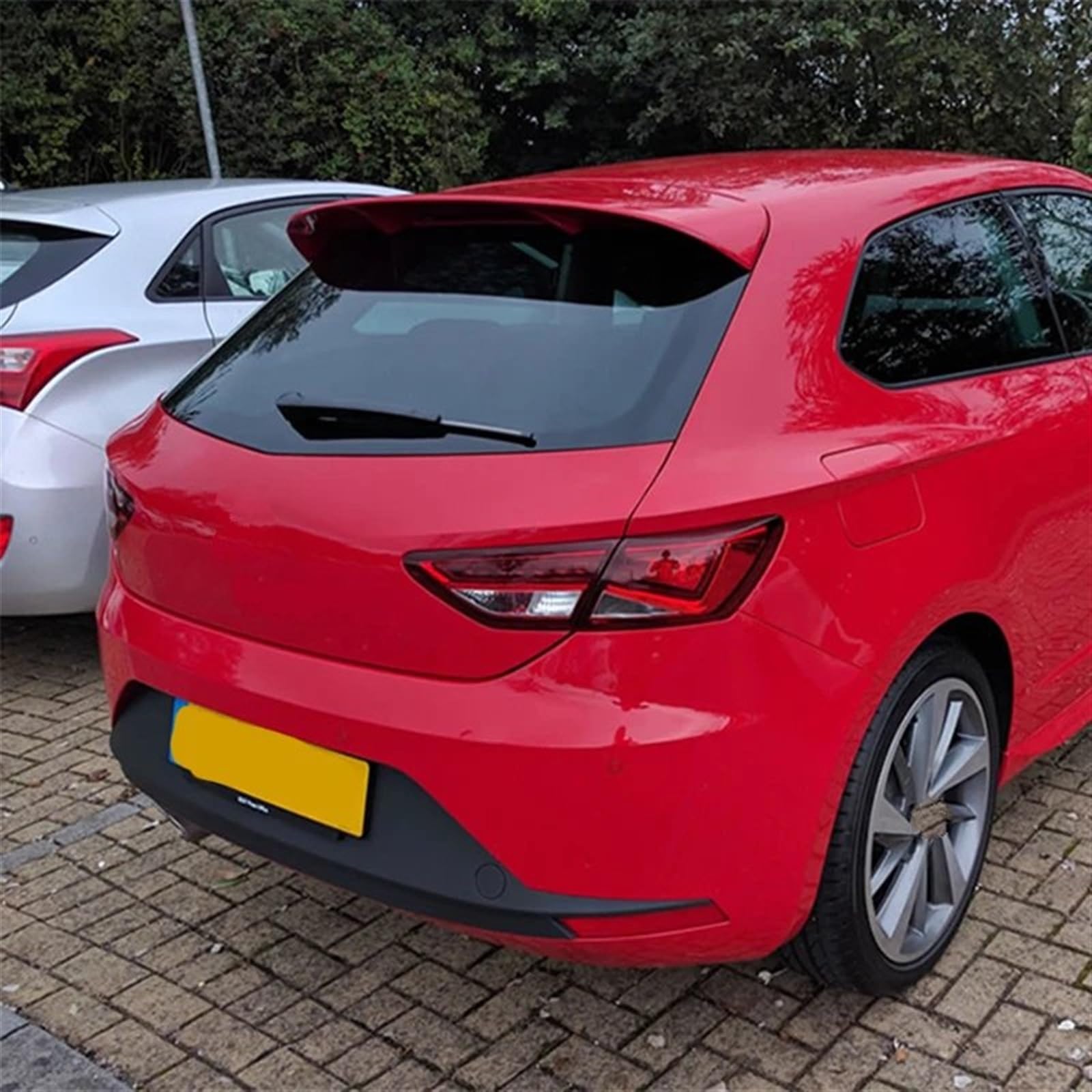 Voor Seat LEON MK3 5F FR Stijl Hatchback 5 Deuren 2012-2020 ABS Achterspoiler Lip Kofferbak Vleugel niet Fit 3 Deuren en stationwagen  34