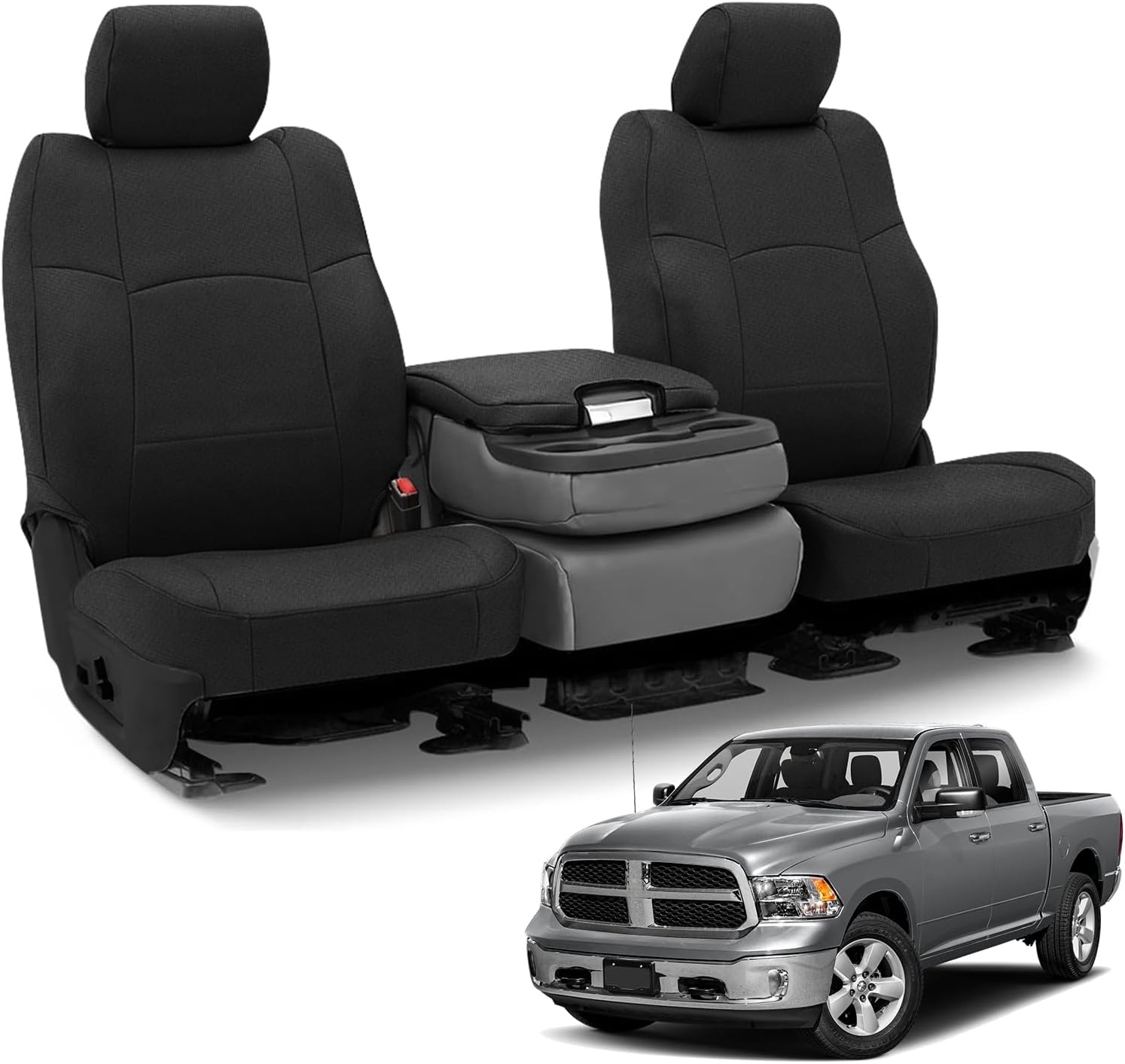 Seat Cover for 2013-2018 Dodge Ram & 2019-2022 Classic Ram Crew Cab