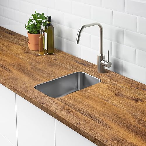 Miniatura 4 de Erfoni Papel tapiz de madera sintética marrón de 17.7 x 394 pulgadas, con aspecto de madera, autoadhesivo, rústico, extraíble, papel de contacto